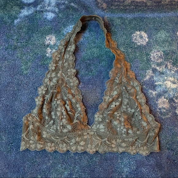 Free People Galloon Lace Halter Bra - Picture 4 of 4